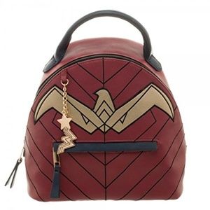 SOLD OUT Wonder Woman mini pleather backpack